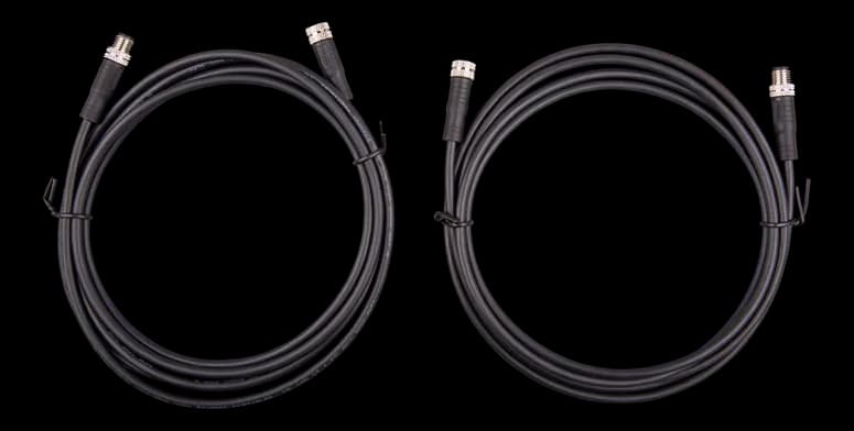 Cable - M8 Circular Connector for Li-ion Batteries 2-Meter (Bag of 2)