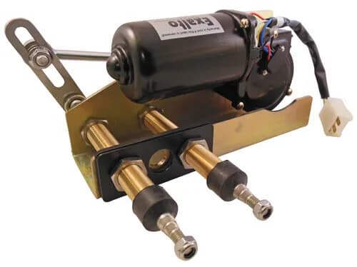 Wiper Motor 255BS, 24V/55Nm For 35mm (1-3/8") Bulkheads