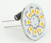 Mini GU4 LED Bulb, Back-Pin, Cool White, 10-30VDC, 9 x LED