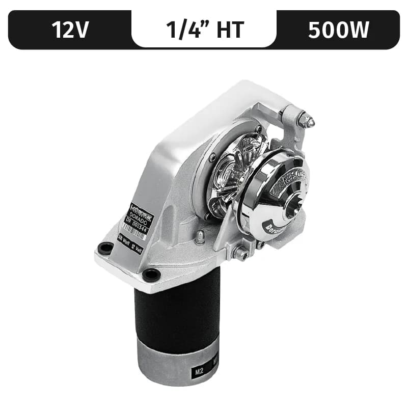 DORADO, 12VDC, 500W 1/4"HT GYPSY