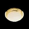 Cabin Anne with Switch, WW/Red LED, PVD Brass, 24V, 3.6W