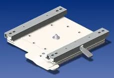 Norsap Seat Swivel Plate w/Slider Release Lever on Left