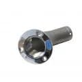 Deck filler with angled body Polished Acid proof stainless steel (AISI316L)