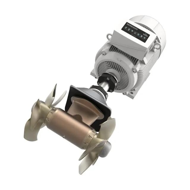 Thruster, AC, 900 kg thrust/513mm tunl, brnze pro 208-240VAC 3-phase input power, vertical mount