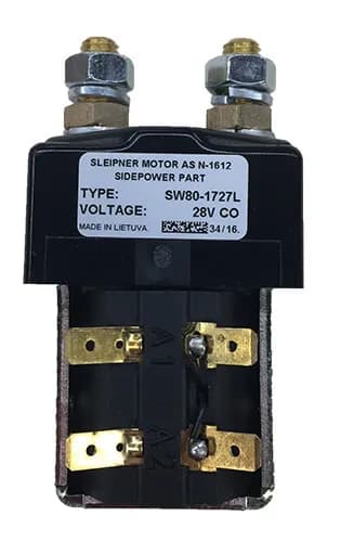 Solenoid for Motor Start, SW80 Sleipner Steering ESPE1500 used on Princess Yacht