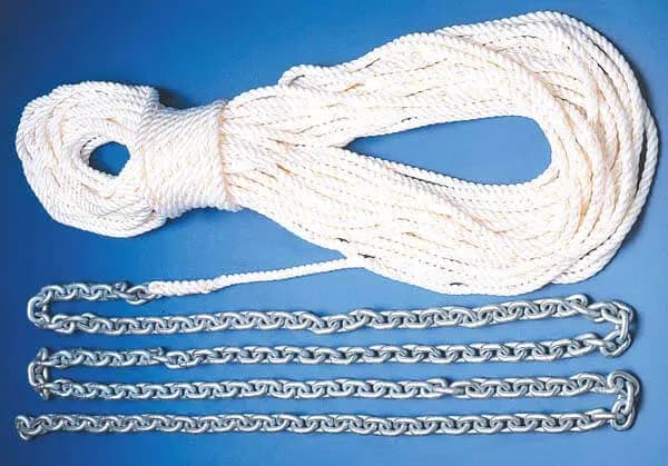 ROPE/CHAIN KIT,15' 1/4" CHAIN & 150' 1/2" 3-STR IMTRA ROPE product image
