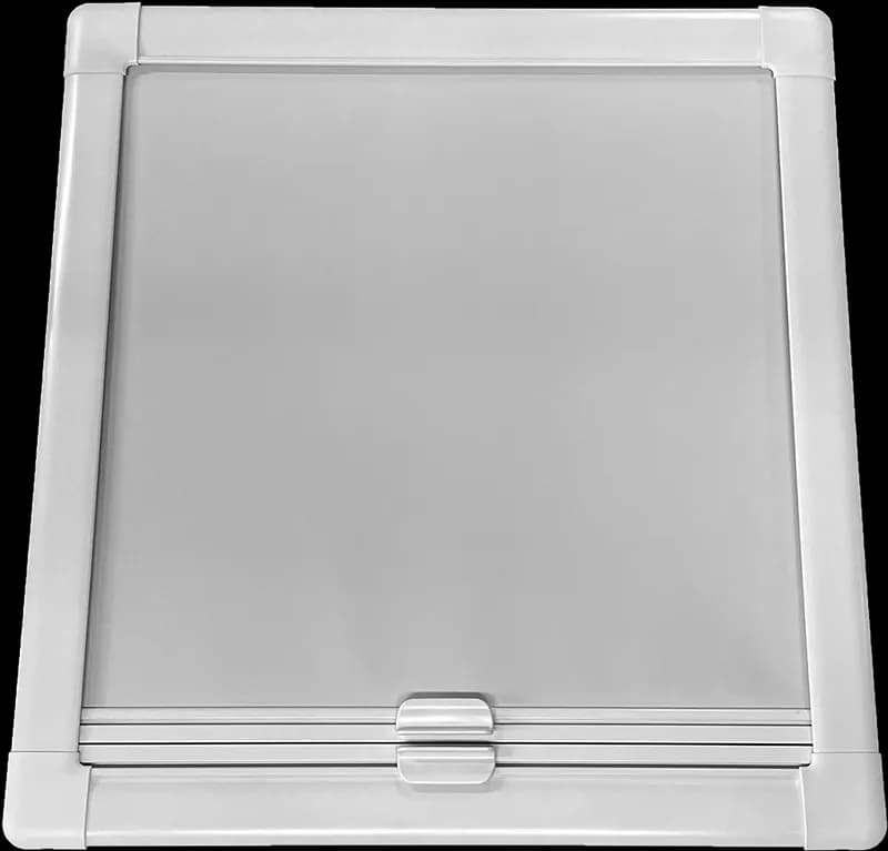 Seascreen Integrated (White), 457 x 327mm R42, No Liner, (Fit Lewmar 30 Hatch)