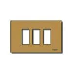 Plate: Resin, Bronze, 3M, Snap Fixing for 8000 Series
