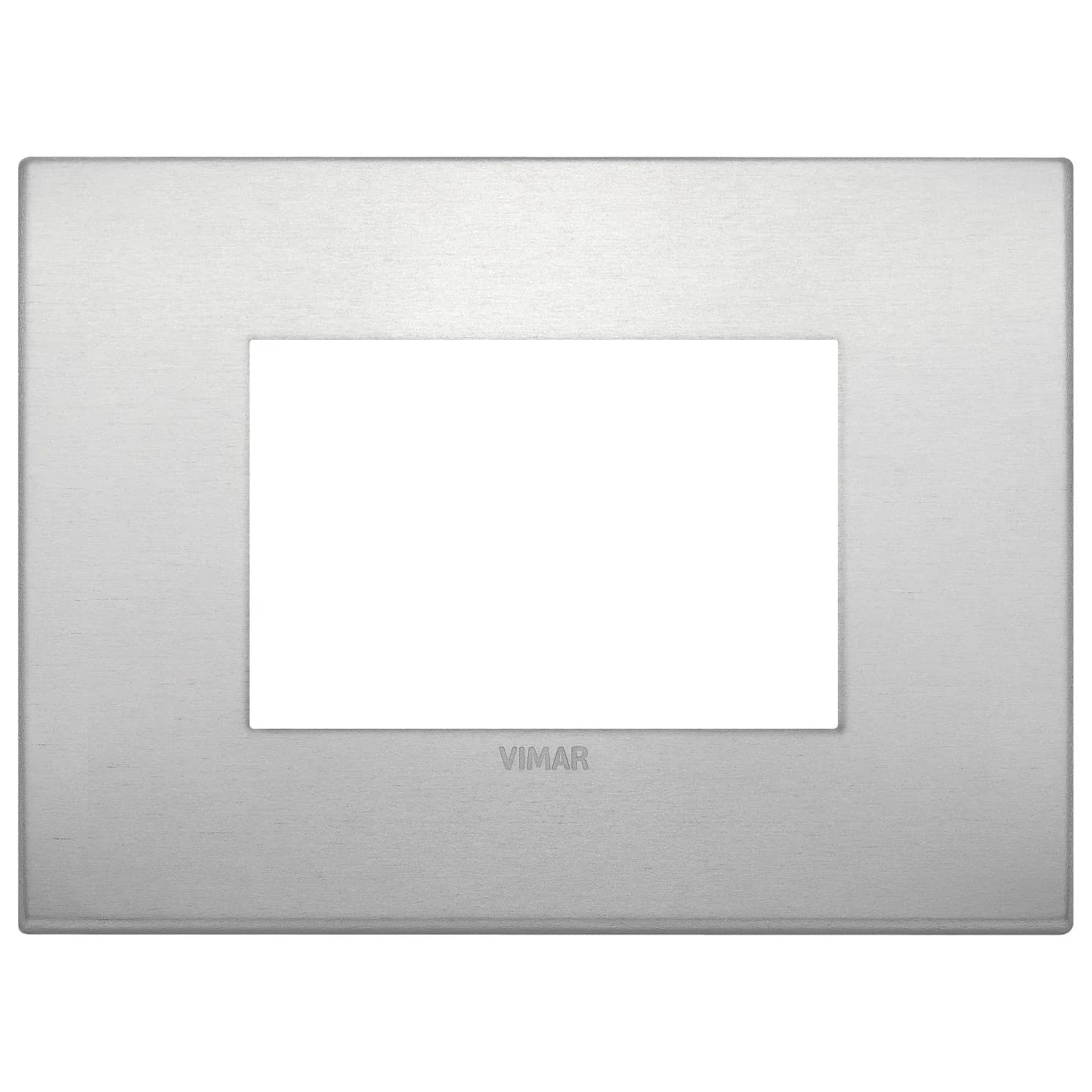 ARKE: 3-Module Classic Cover Plate Aluminium 