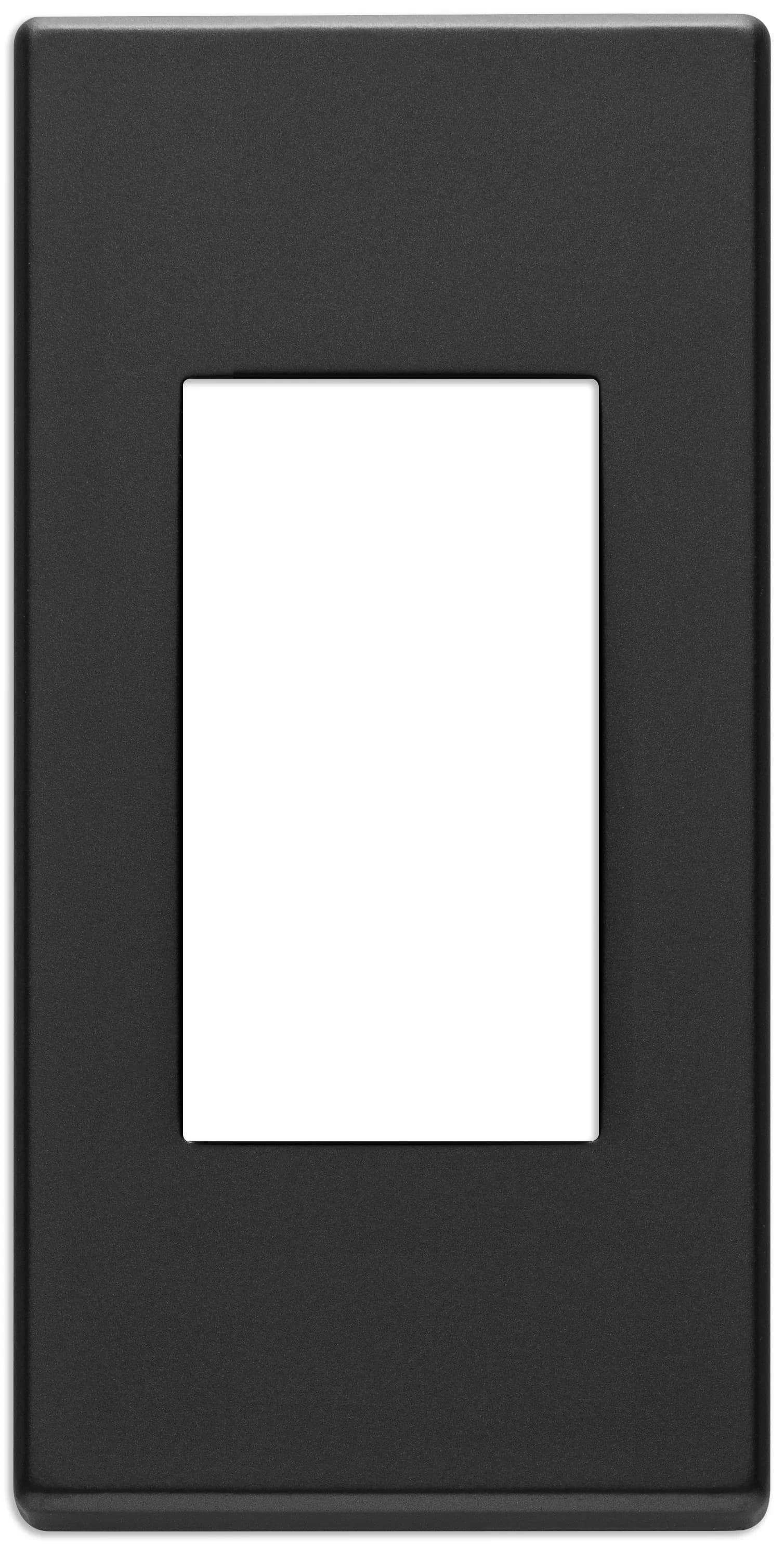 EIKON EXE Cover Plate 1-Module Metal Total Look Anthracite Grey
